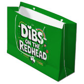 Eersteslag op de roodharige Funny St. Patrick's Da Groot Cadeauzakje (Voorkant Gekanteld)