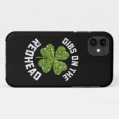 Eersteslag op de roodharige St. Patrick's Day klav Case-Mate iPhone Case (Achterkant (horizontaal))