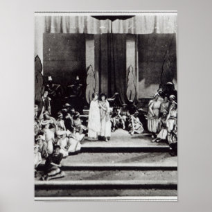 Eerstgenoemde prestaties in Engeland "Semele" Poster