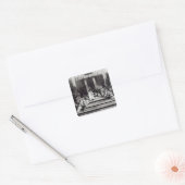 Eerstgenoemde prestaties in Engeland "Semele" Vierkante Sticker (Envelop)