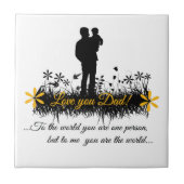 Eervaldag citaat tegeltje (Voorkant)