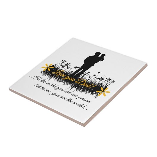 Eervaldag citaat tegeltje (Zijkant)