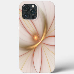 Eervol Koper En Goud Abstracte Moderne Fractale Ku iPhone 13 Pro Max Hoesje