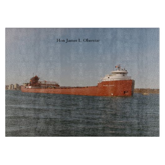 Eerwaarde James L. Oberstar snijplank (Voorkant)