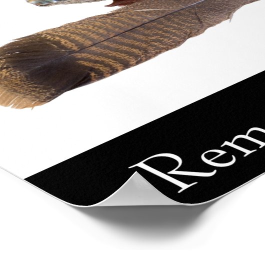 Eerwaarde, respect en integriteit, weet je nog... poster (Hoek)