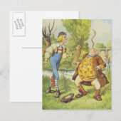 Eerwaarde William Balancing an Eel on its Nose Briefkaart (Voorkant / Achterkant)