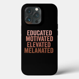 Eerzame Gemotiveerde Verheven Gemelaniseerde Zwart Case-Mate iPhone Case
