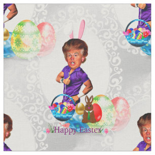 eestbunny donald trump fabric stof