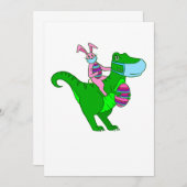 eester bunny dinosaur pandemie kaart (Voorkant / Achterkant)