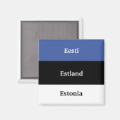Eesti - Estland - Magnet (Voorkant / Achterkant)