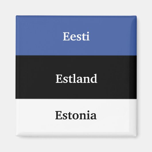 Eesti - Estland - Magnet (Voorkant)
