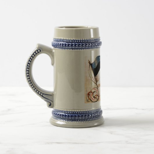 Eesti Lipp/Estse vlag Beer Stein Bierpul (Links)