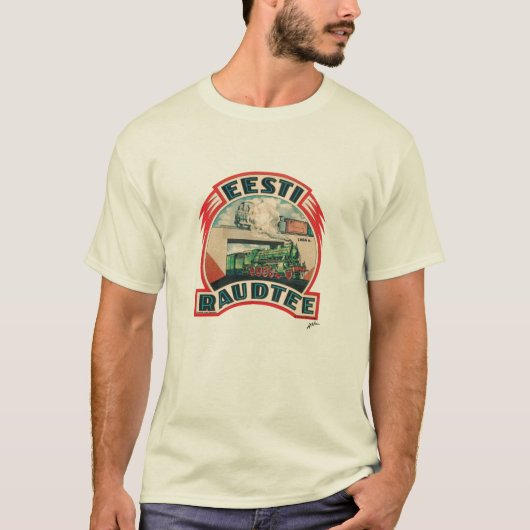 Eesti Raudtee - Estonian Railroad T-shirt (Voorkant)