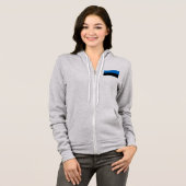 Eesti Vabariik - Estse vlag Hoodie (Voorkant volledig)