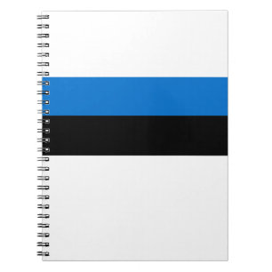 Eesti Vabariik - Estse vlag Notitieboek