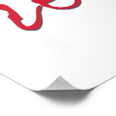 Eet bonen niet poster (Hoek)