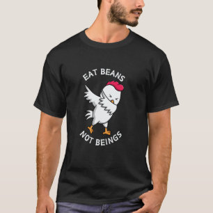 Eet Bonen Niet Wezens Grappige Herbivoor Vegetarië T-shirt