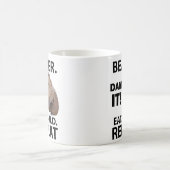 Eet Build Herhaal Grappig Beverdier Koffiemok (Center)