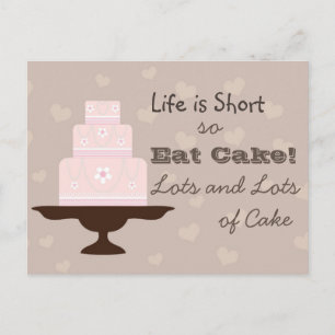 Eet Cake! Briefkaart
