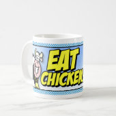 Eet Chicken! Koffiemok (Voorkant links)