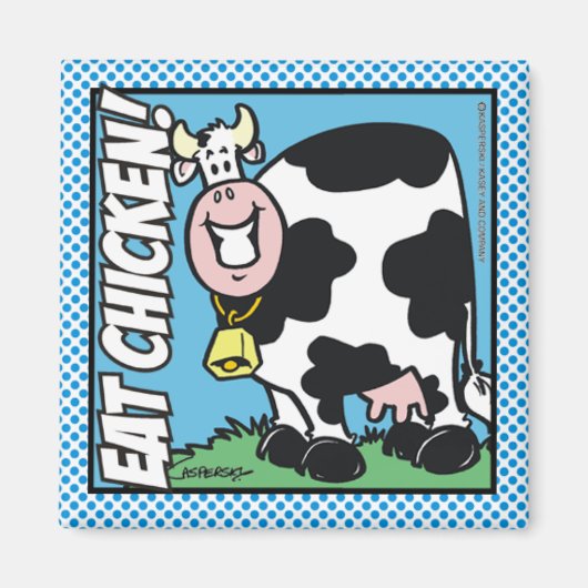 Eet Chicken! Magneet (Voorkant)