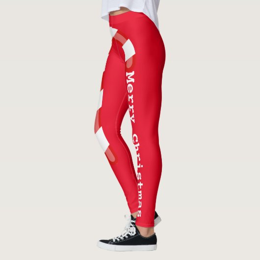Eet Christmas Candy Cane Leggings (Links)