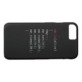Eet CODE in slaap Case-Mate iPhone Case (Achterkant (Horizontaal))