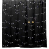 Eet Crow Shower Curtain Douchegordijn (Voorkant)