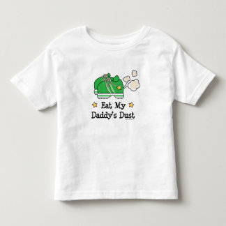 Eet de Baby van Toddler Tee Shirt van mijn vader.