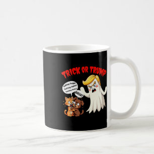 Eet De Honden Trick Or Trump Funny Trump 2024 Koffiemok