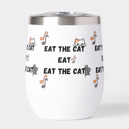 Eet de kat grappig (Voorkant)