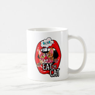 Eet de kat! koffiemok