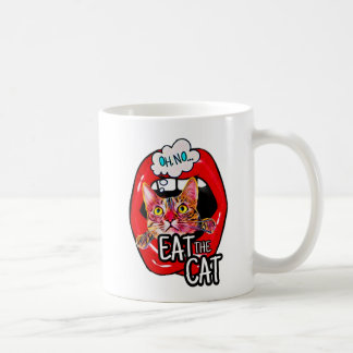 Eet de kat! koffiemok