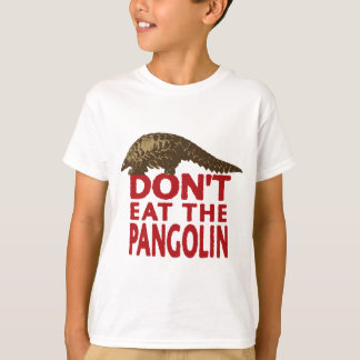 Eet de pangoline niet t-shirt