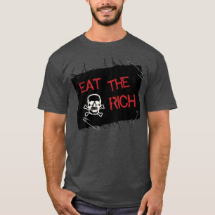 Eet de Rich Distress Patch T-shirt