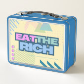 Eet de rijke jaren 90 Vibe Lunchbox (Achterkant)