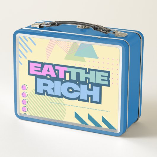 Eet de rijke jaren 90 Vibe Lunchbox (Achterkant)