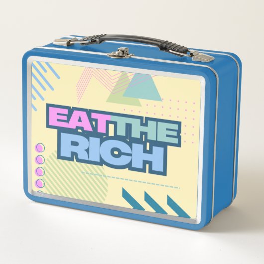 Eet de rijke jaren 90 Vibe Lunchbox (Voorkant)