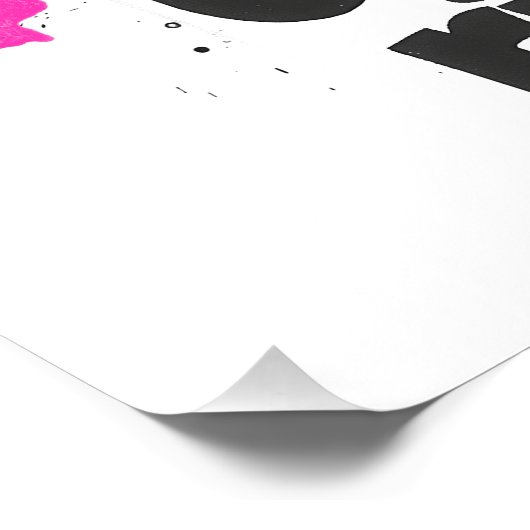 Eet de rijke kikker perfect poster (Hoek)