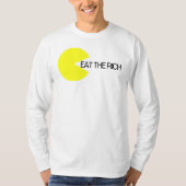Eet de rijke T-shirt (Voorkant)