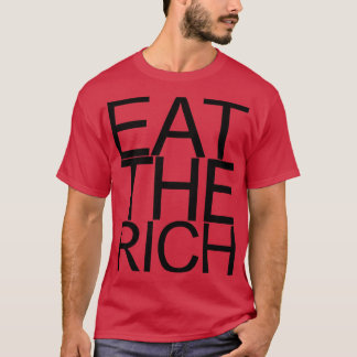 Eet de rijke zwart 1 t-shirt