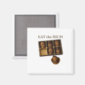 Eet De Rijken Klassieker Magneet (Voorkant / Achterkant)