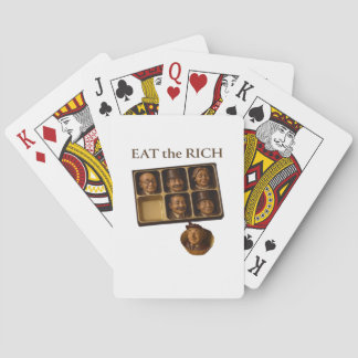 Eet De Rijken Klassieker Pokerkaarten
