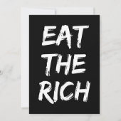 Eet de Rijken - Socialist Kaart (Voorkant)