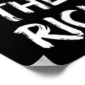 Eet de rijken, socialisten poster (Hoek)