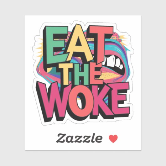 Eet de Woke Stickers (Vel)