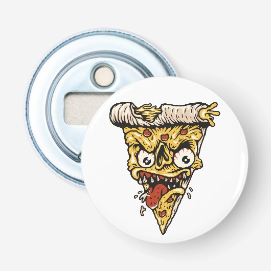 Eet die Pizza Bottle Opener – Party-Ready & Pizza (Voorkant)