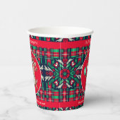 Eet Dink en wees vrolijk, Christmas pickleball Papieren Bekers (Rechts)