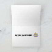 Eet, Dink en wees vrolijk! Kaart (Binnen)