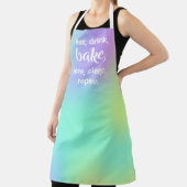 Eet, Drink, bake, Love, Slaap, Herhaal Schort (Insitu)
